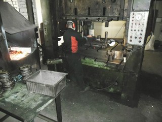 Заготовка деталей к картофелеуборочной технике